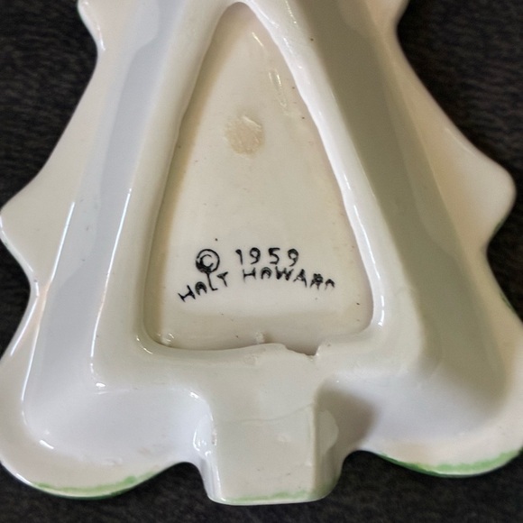 Set of 5 Holt Howard 1959 Christmas Tree dishes - Picture 2 of 5